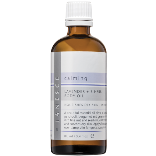 Calming Lavender & 3 Herb Body Oil